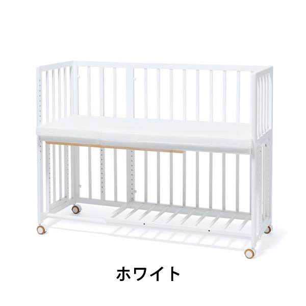 大和屋 そいねーる ＋（プラス）ロング ベビーベッドNA ベビーベット ① 大和屋 そいねーるプラス ロング ベビーベッド キャスター付【P/N