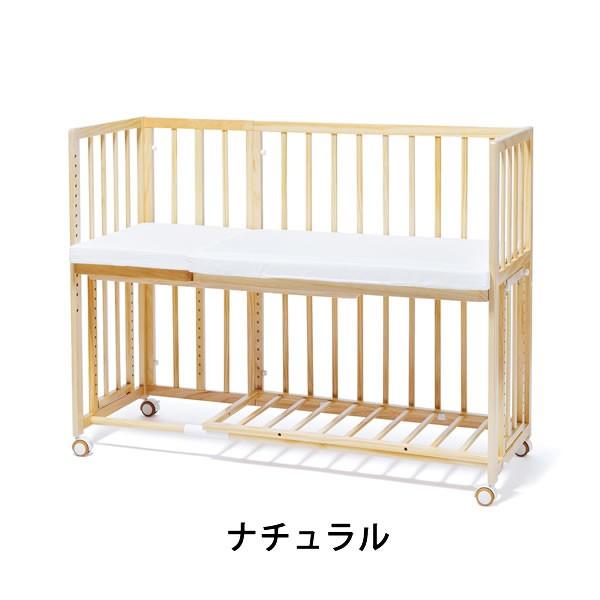 【送料無料】大和屋 そいねーる + ロング ベビーベッド ナチュラル そいねーる＋ロング（ベビーベッド） そいねーる + ロング (マットレス