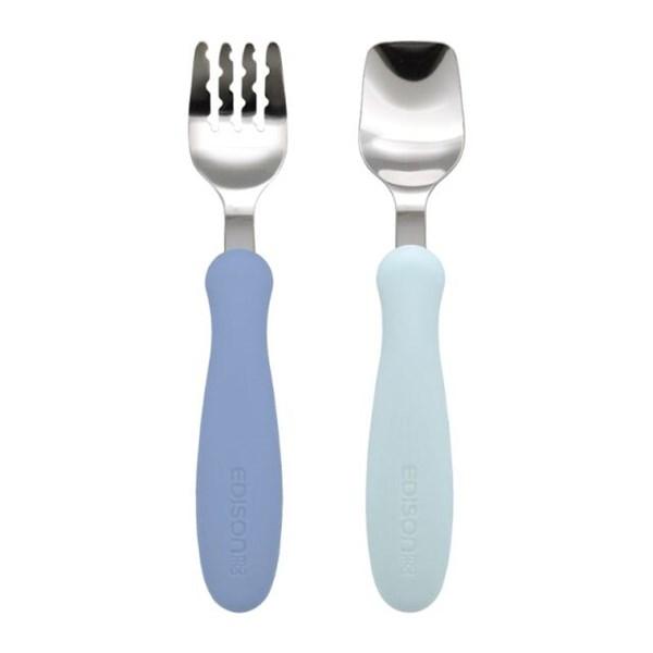 エジソンのフォーク＆スプーン ケイジェイシー 1.5歳ごろ〜 EDISONmama