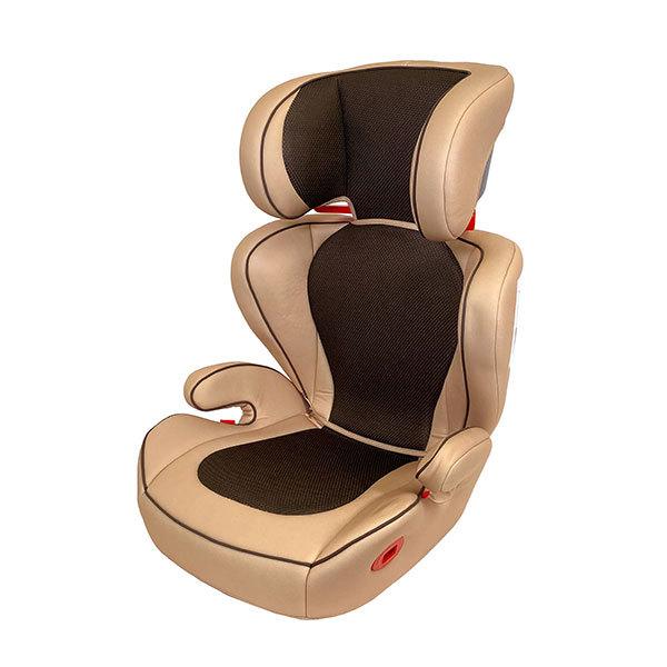 洗濯機で洗える ハイバックジュニアシート ベージュ BabyGo! チャイルドシート 3歳から【ラッピング不可商品】【送料無料 沖縄・一部地域を除く】|orange-baby|02
