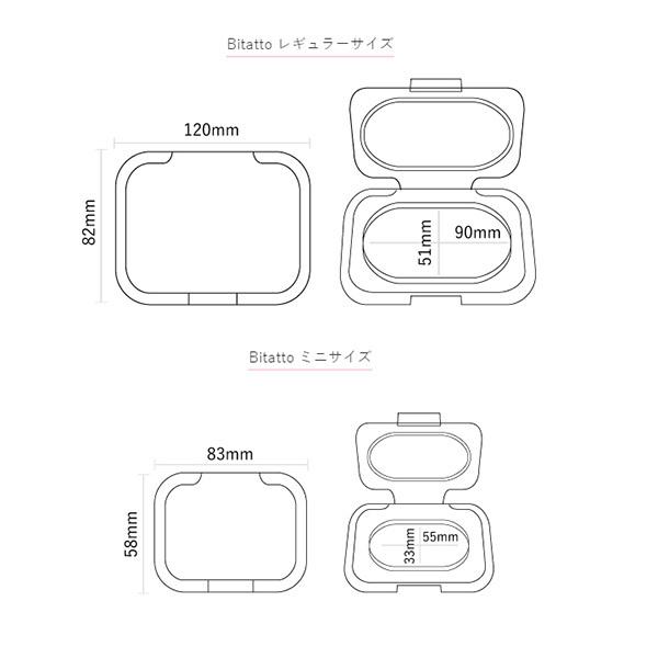 ビタット 不二家 ペコちゃんと飴（ミニサイズ） ポップレッド Bitatto ウェットシートのふた【メール便送料無料】｜orange-baby｜03