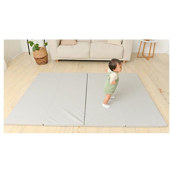 折りたたみプレイマット グレー シンセーインターナショナル