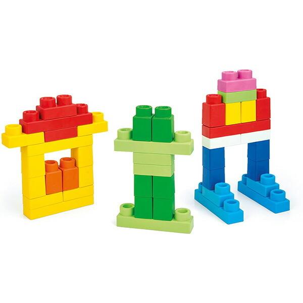 クレミープラス ボリュームパック60個入 baby Clemmy やわらかブロック ソフトブロック 大きい 水洗いできる 知育玩具 おもちゃ【送料無料