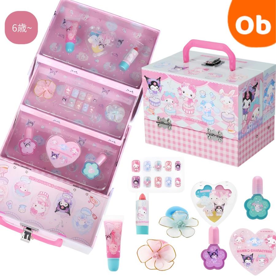 SANRIO 1996 HELLO KITTY 木製 コスメボックス 平成レトロ サンリオ