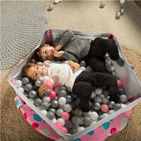 スマートトライク トランポリン アクティビティセンター 3in1  ピンク　ボール100個付　ボールプール SMART TRIKE【ラッピング不可商品 |  | 12