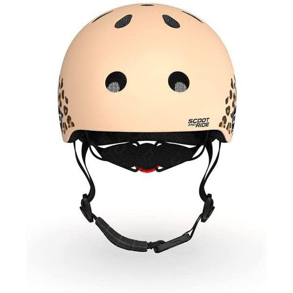 SCOOT AND RIDE スクート＆ライド ヘルメットXXS レオパード