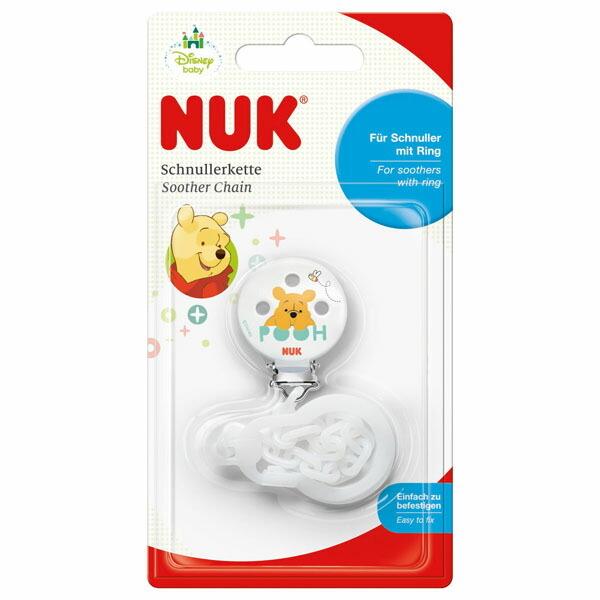 ヌーク おしゃぶりホルダーくまのプーさん ホワイト NUK【ゆうパケット送料無料】｜orange-baby｜03