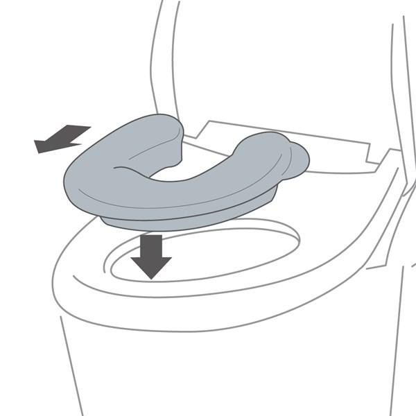 リッチェル ソフト補助便座K　丸洗いOK 清潔 一体成型【送料無料　沖縄・一部地域を除く】｜orange-baby｜03