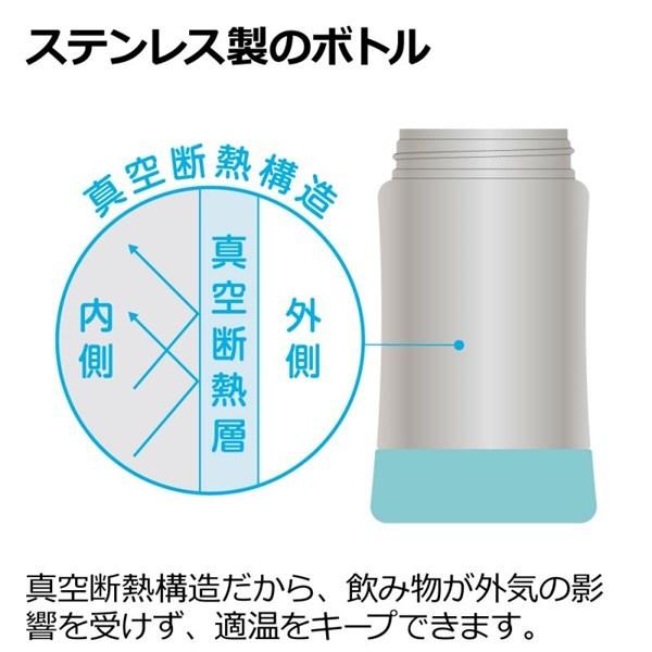 リッチェル トライ 保冷ストローマグSD ライトブルー（LB）300mL ステンレス ストローボトル 真空断熱【送料無料　沖縄・一部地域を除く】｜orange-baby｜06