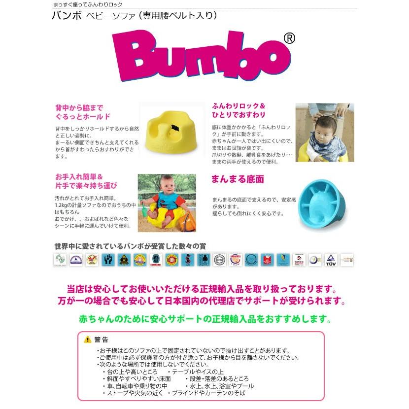 バンボベビーソファ 専用腰ベルト入 床置き専用 ティーレックス ベビーチェア Bumbo【送料無料 沖縄・一部地域を除く】｜orange-baby｜03