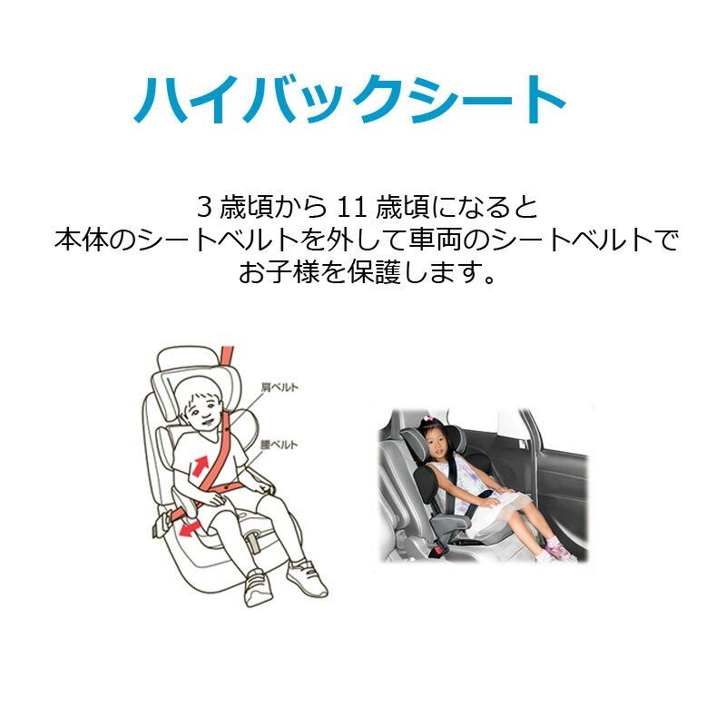 チャイルドシート 折り畳みできる モンレーヴプロシャンHO-004 ブラック×ホワイト ポータブルカーシート ISOFIX・シー｜orange-baby｜05