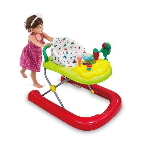 はらぺこあおむしウォーカー 日本育児 歩行器 手押し車【ラッピング不可商品】【送料無料 沖縄・一部地域を除く】 | ブランド登録なし | 03