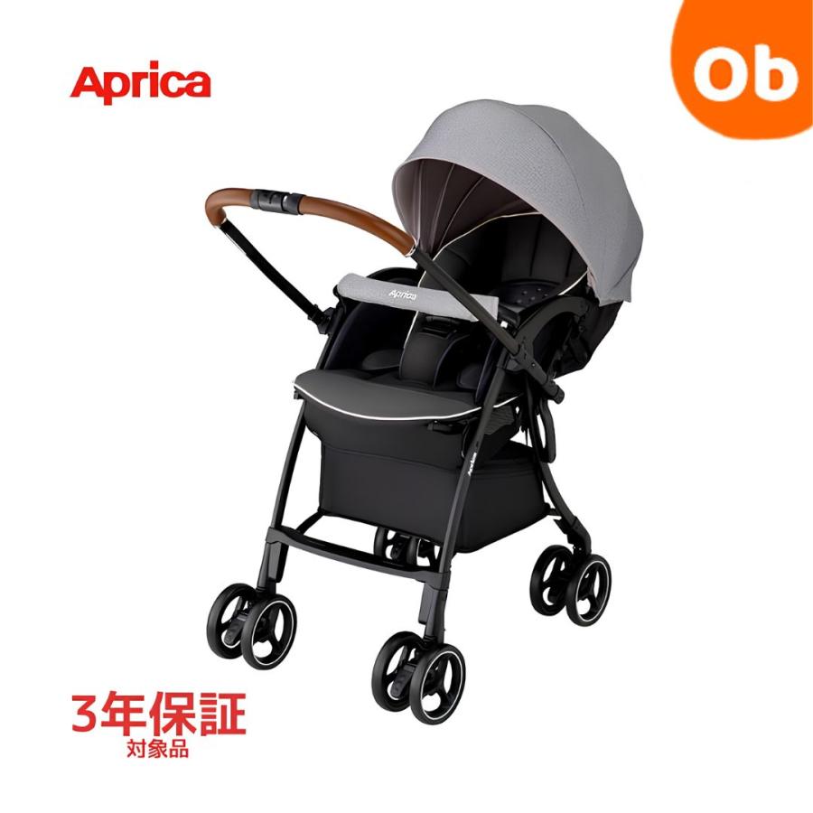 アップリカ（Aprica） ラクーナクッション AG グレー生後1か月から 4輪