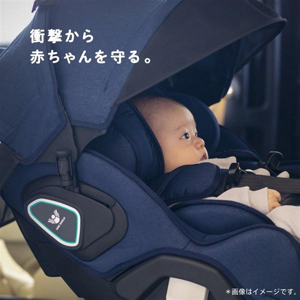 アップリカ マモリラ ニンバスブラック (BK)　ISOFIX　R129適合　コンパクトベッド型チャイルドシート【P/N】【送料無料　沖縄・一部地域を｜orange-baby｜18