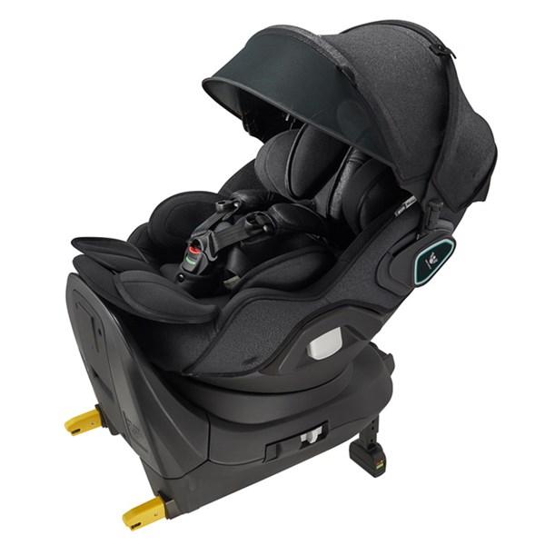 アップリカ マモリラ ニンバスブラック (BK)　ISOFIX　R129適合　コンパクトベッド型チャイルドシート【P/N】【送料無料　沖縄・一部地域を｜orange-baby｜02