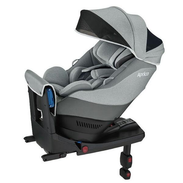 アップリカ クルリラAD　ライトグレーGR　ISOFIX/シートベルト対応チャイルドシート【P/N】【ラッピング不可商品】【送料無料　沖縄・一部地域を｜orange-baby｜02