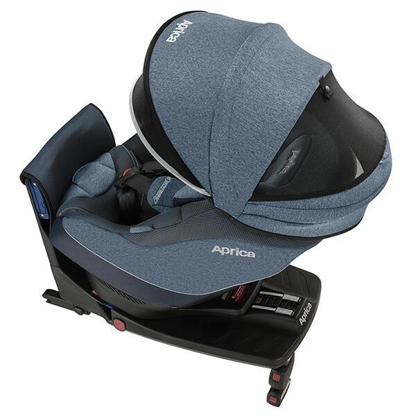 アップリカ クルリラAD　ライトネイビーNV　ISOFIX/シートベルト対応チャイルドシート【P/N】【ラッピング不可商品】【送料無料　沖縄・一部地域｜orange-baby｜06