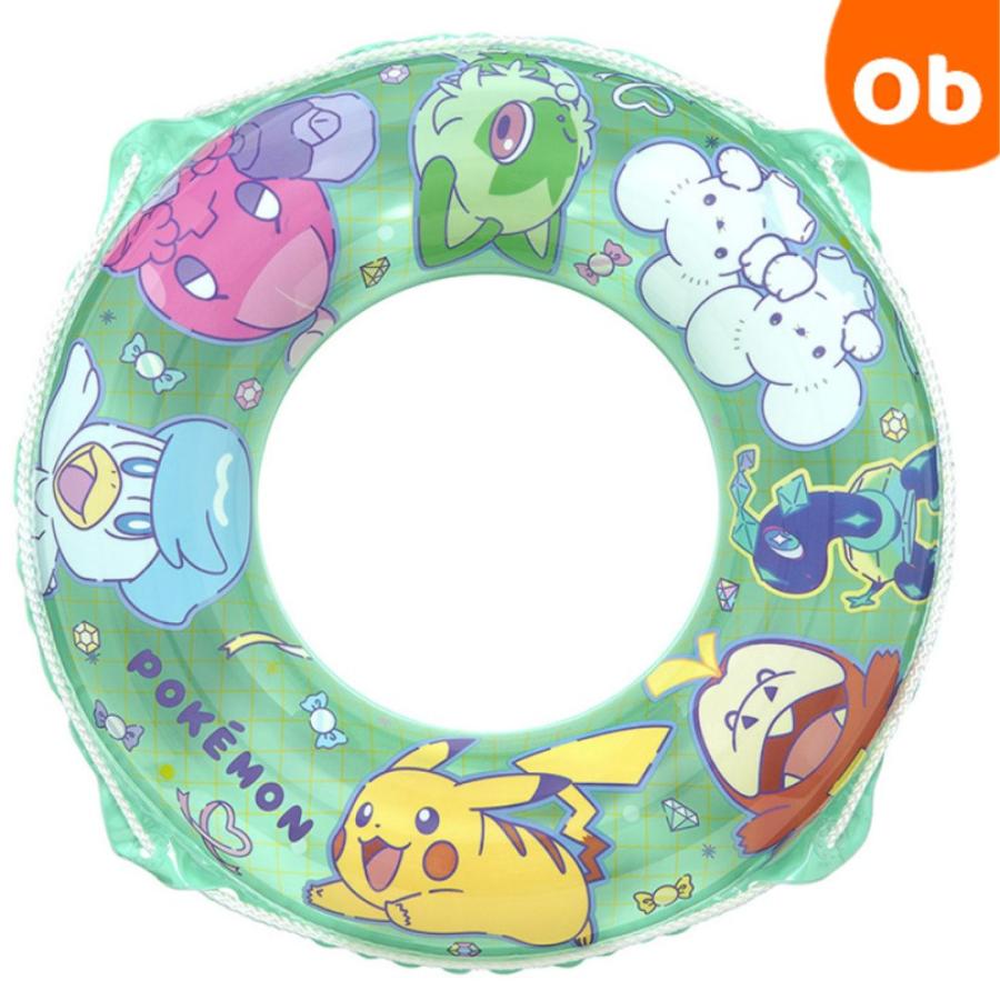 ポケモン 60cm ウキワ ミントグリーン 浮き輪 浮輪 【ネコポス送料無料