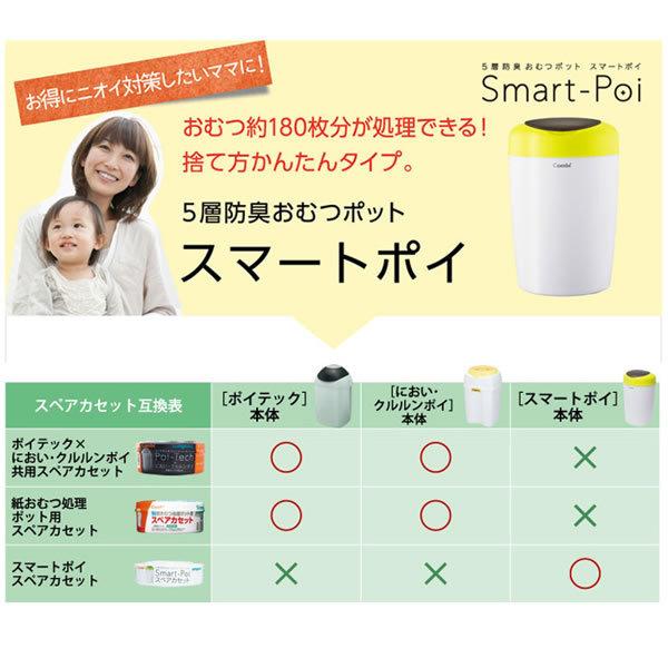 Combi（コンビ） 5層防臭おむつポット スマートポイ スペアカセット
