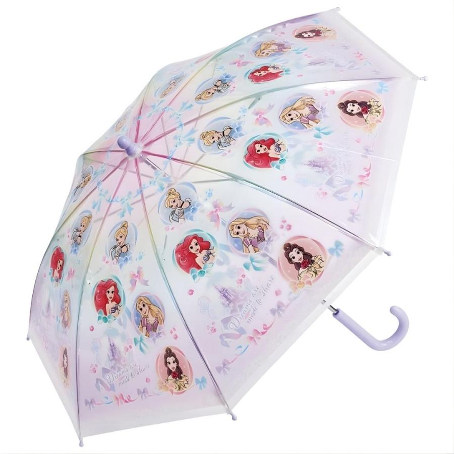 スケーター 子ども用ビニール傘45cm ディズニー プリンセス 3