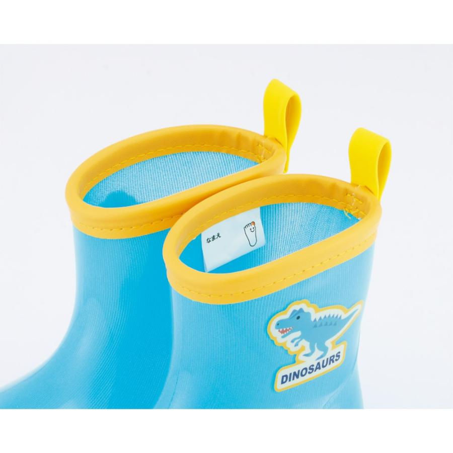 スケーター レインブーツ 15cm ディノサウルス アロサウルス 長靴