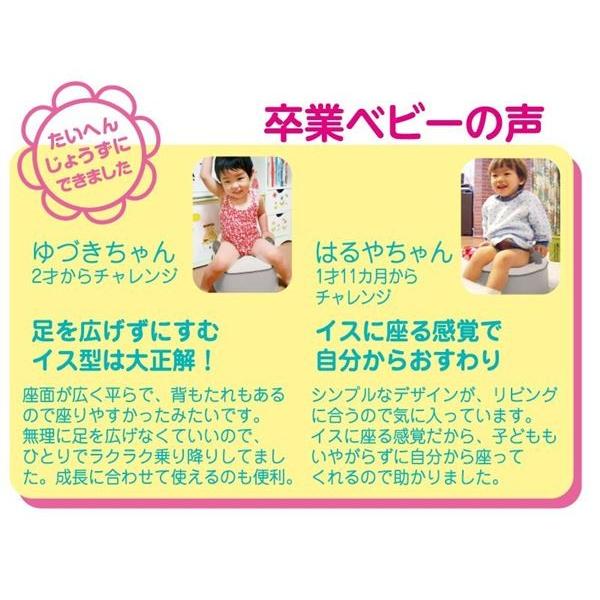 ポッティス 補助便座K ホワイト リッチェル (洋式 抗菌加工)【送料無料 沖縄・一部地域を除く】|orange-baby|04