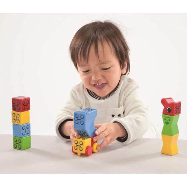 1歳の知育ピタゴラス 1歳からの知育玩具 「創造」前の準備運動 ピープル 知育おもちゃ【送料無料 沖縄・一部地域を除く】 | ピープル | 02