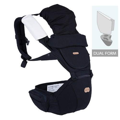 ＢＡＢＹ＆Ｍｅ　ONE-S ブラック　ベビーアンドミー　抱っこひも