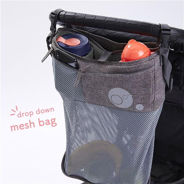 bbox ストローラーオーガナイザー grey (グレー)　ビーボックス b-box b.box　stroller organiser　ベビーカー バ｜orange-baby｜06