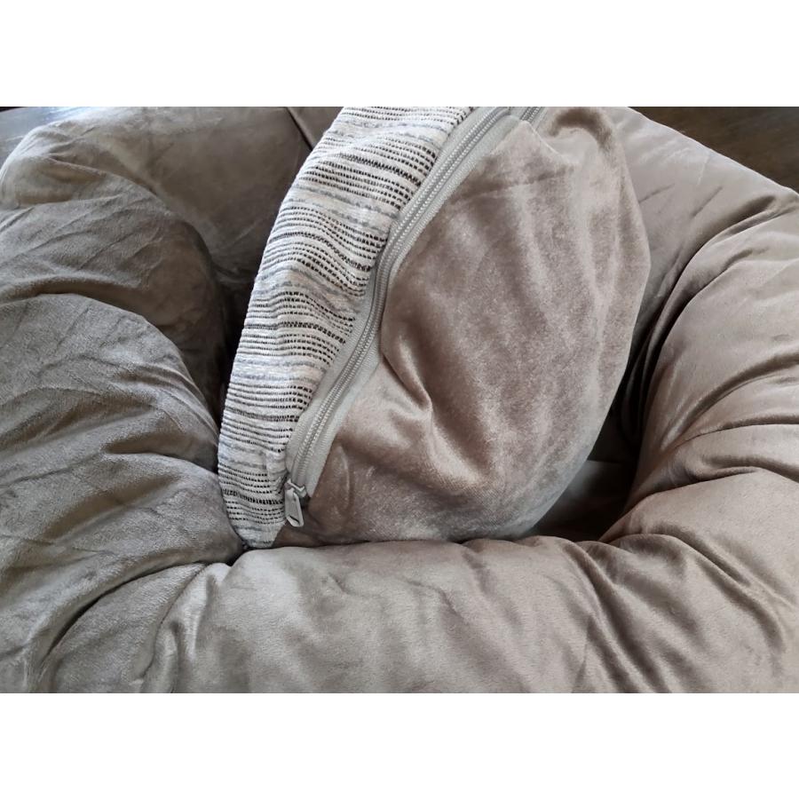 ペットベッド 61cm x 61cm 犬用 ネストベッド 丸型 カークランドシグネチャー コストコ Kirkland Signature