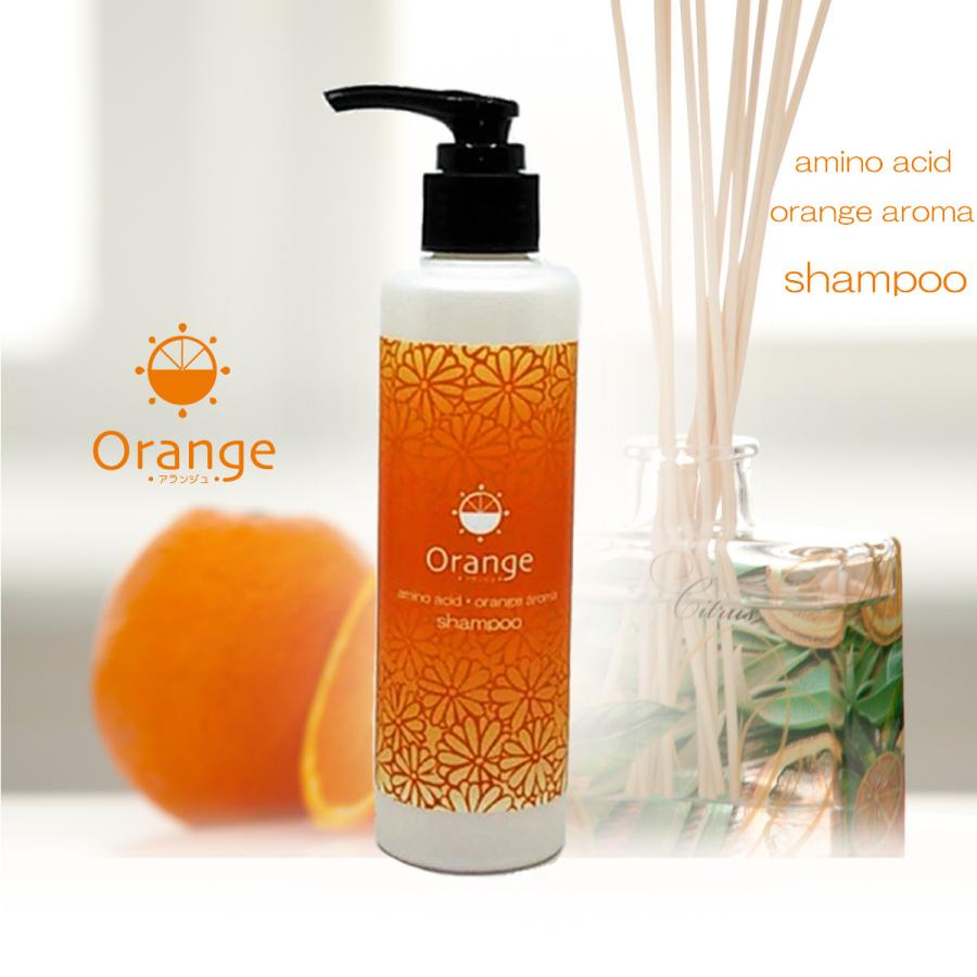 アランジュ オレンジ アロマ シャンプー 200ml｜orange-kimochi