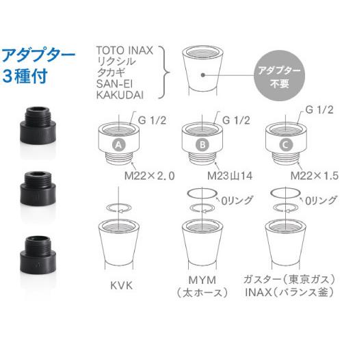マイクロバブル シャワーヘッド ピュアブル II グリッターホワイト