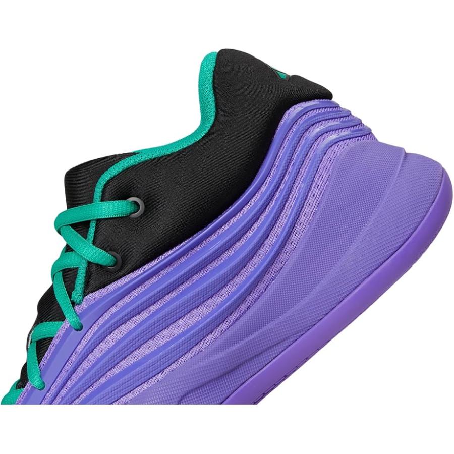 アディダス adidas Kids Dame X バスケットボール シューズ (Big Kid) キッズ・ジュニア スニーカー Purple Rush