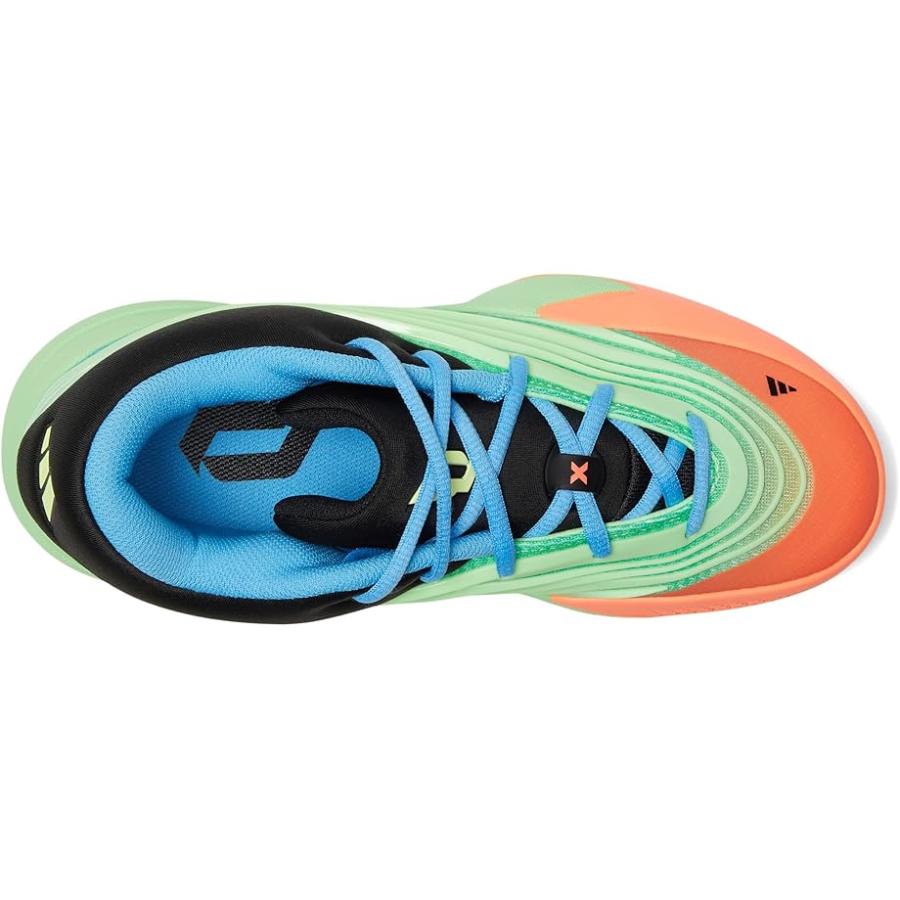 アディダス adidas Kids Dame X バスケットボール シューズ (Big Kid) キッズ・ジュニア スニーカー Lime Burst/