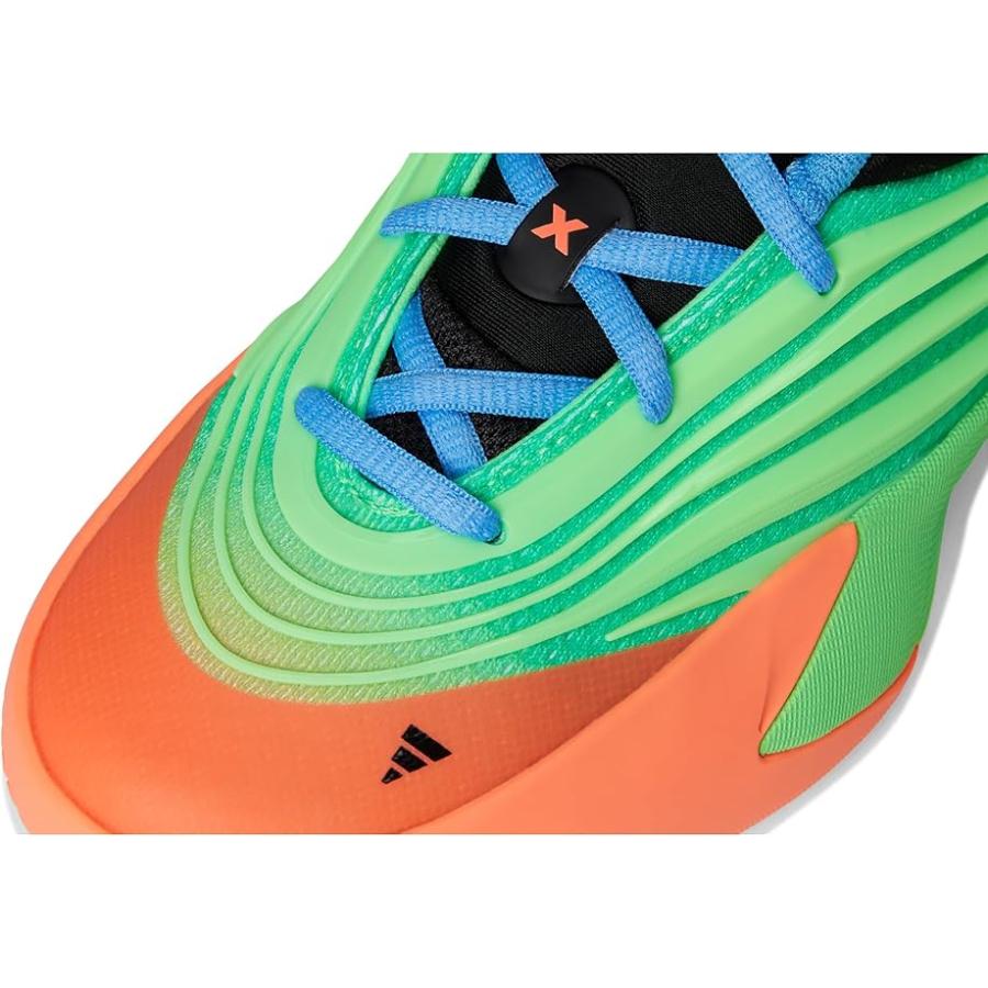 アディダス adidas Kids Dame X バスケットボール シューズ (Big Kid) キッズ・ジュニア スニーカー Lime Burst/