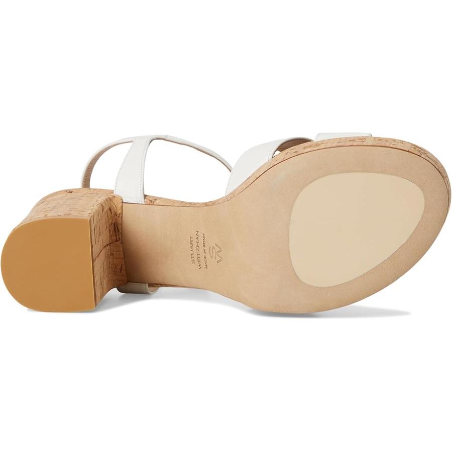 ステュワート ワイツマン Stuart Weitzman Dayna プラットフォーム 80 レディース ヒール パンプス Creamの画像