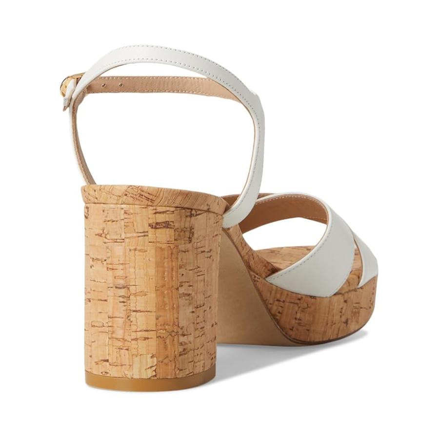 ステュワート ワイツマン Stuart Weitzman Dayna プラットフォーム 80 レディース ヒール パンプス Creamの画像