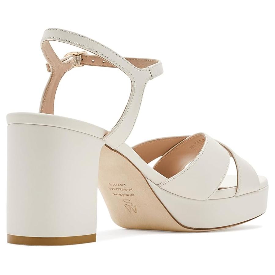 ステュワート ワイツマン Stuart Weitzman Dayna プラットフォーム 80 レディース ヒール パンプス Cream 1の画像