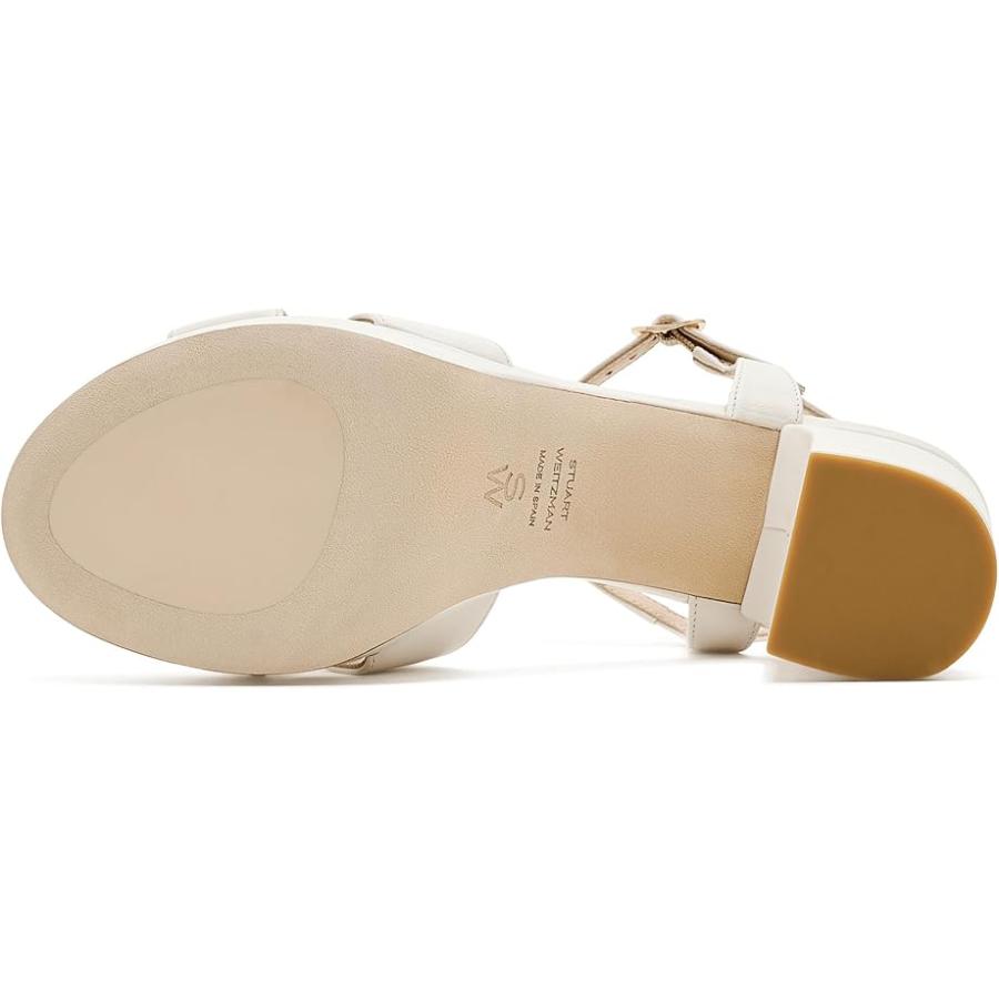 ステュワート ワイツマン Stuart Weitzman Dayna プラットフォーム 80 レディース ヒール パンプス Cream 1の画像