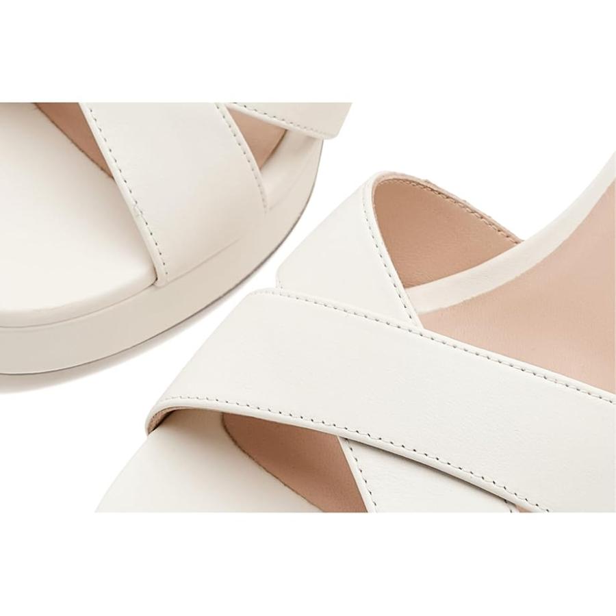 ステュワート ワイツマン Stuart Weitzman Dayna プラットフォーム 80 レディース ヒール パンプス Cream 1の画像