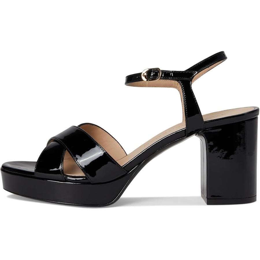 ステュワート ワイツマン Stuart Weitzman Dayna プラットフォーム 80 レディース ヒール パンプス Blackの画像