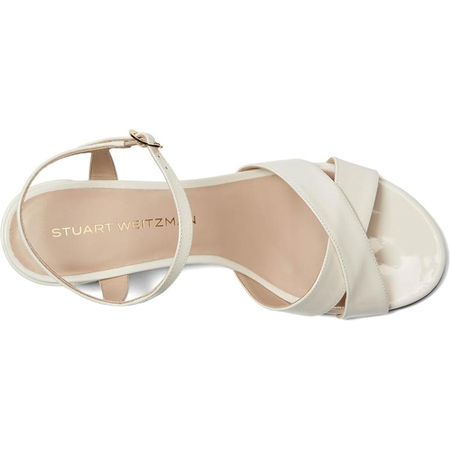 ステュワート ワイツマン Stuart Weitzman Dayna Block 50 レディース ヒール パンプス Creamの画像