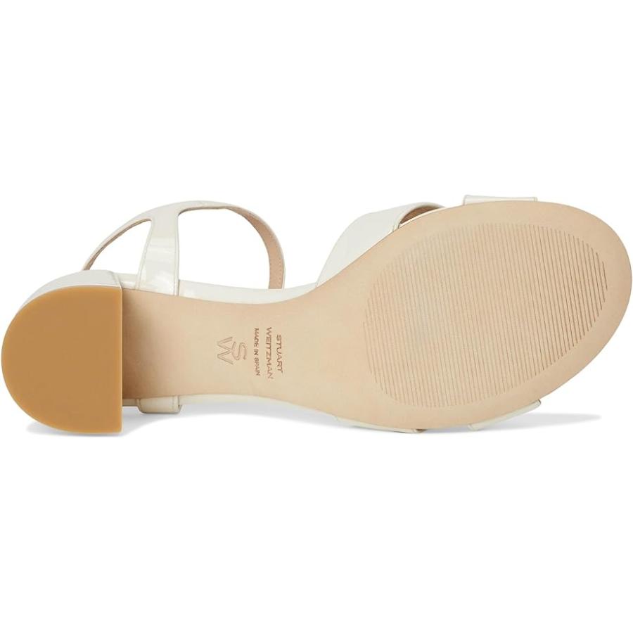 ステュワート ワイツマン Stuart Weitzman Dayna Block 50 レディース ヒール パンプス Creamの画像