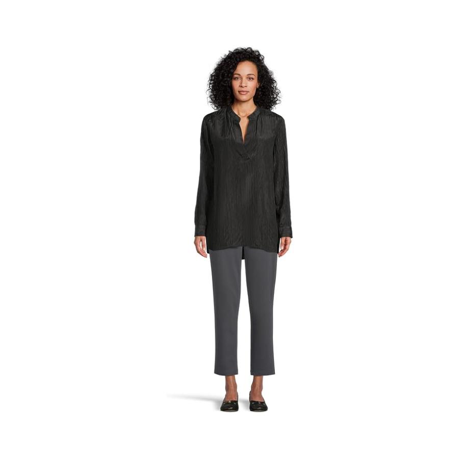 Eileen Fisher Slim Ankle Pant レディース パンツ ズボン Ebony_4