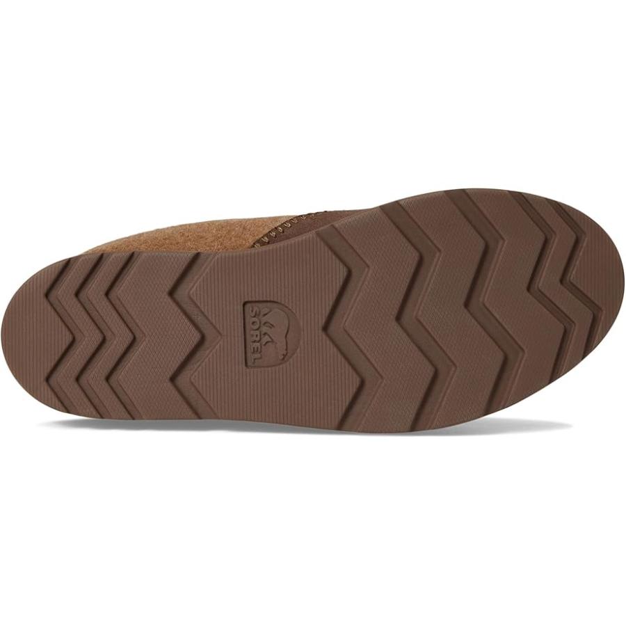 ソレル SOREL Byways ミュール メンズ スリッパ Velvet Tan/Tobaccoの画像