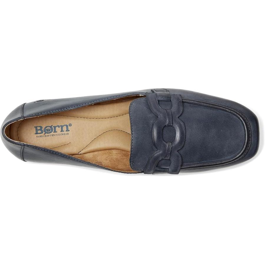 ボーン Born Belmont レディース ローファー Navy