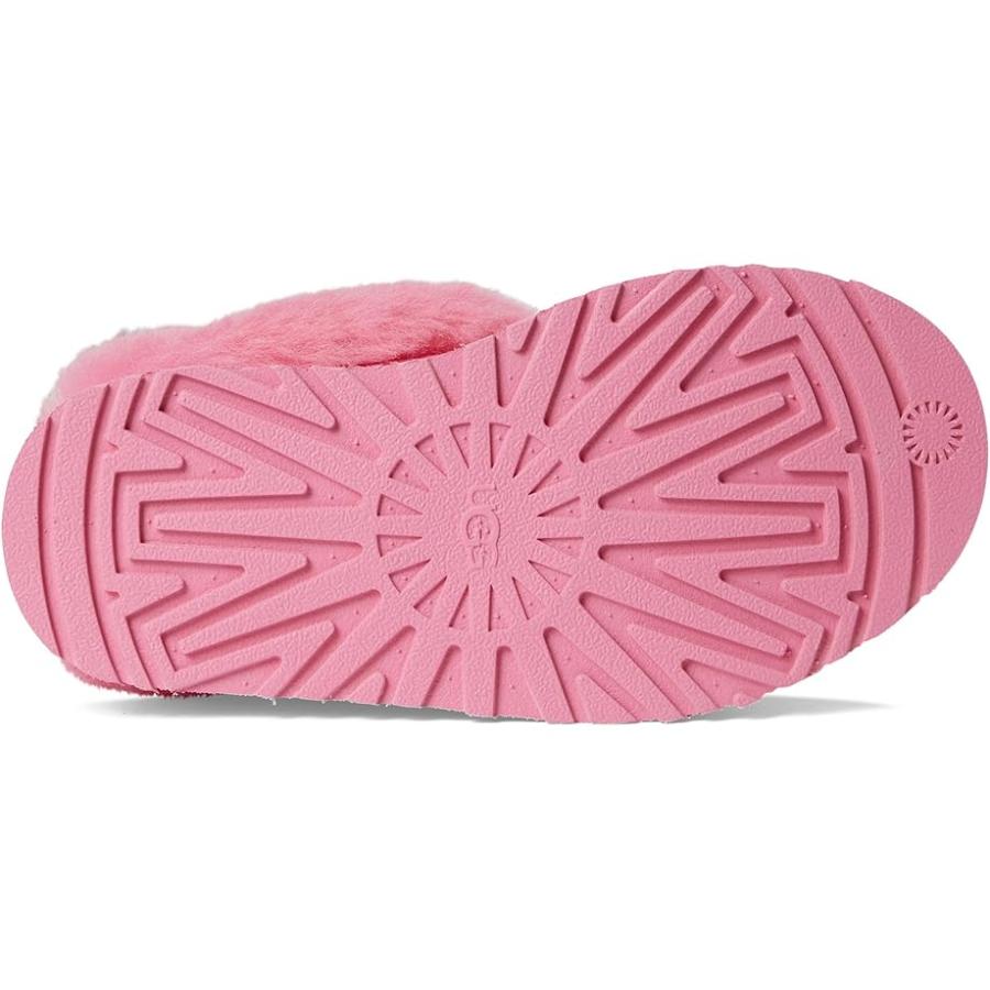 アグオーストラリア UGG Kids タズelle キッズ・ジュニア Slippers Pink Bloomの画像