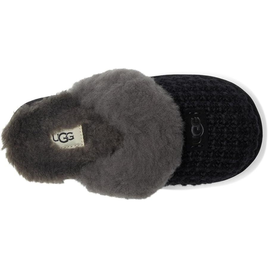 アグオーストラリア UGG Kids Cozy II ニット キッズ・ジュニア Slippers Blackの画像
