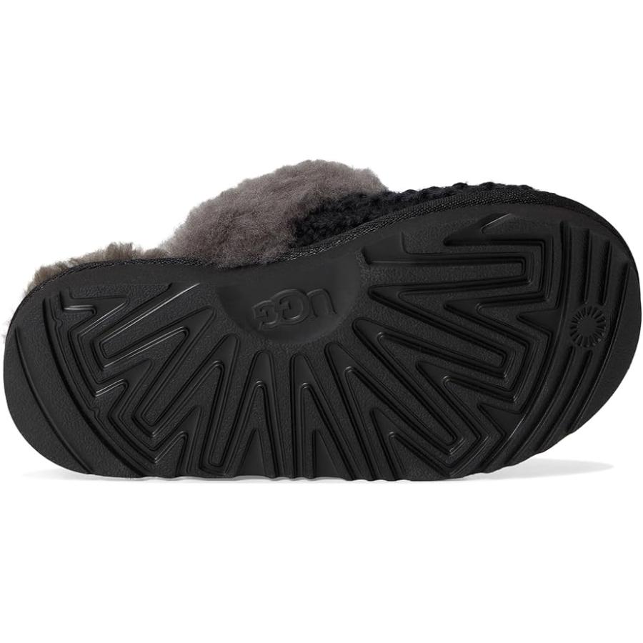 アグオーストラリア UGG Kids Cozy II ニット キッズ・ジュニア Slippers Blackの画像