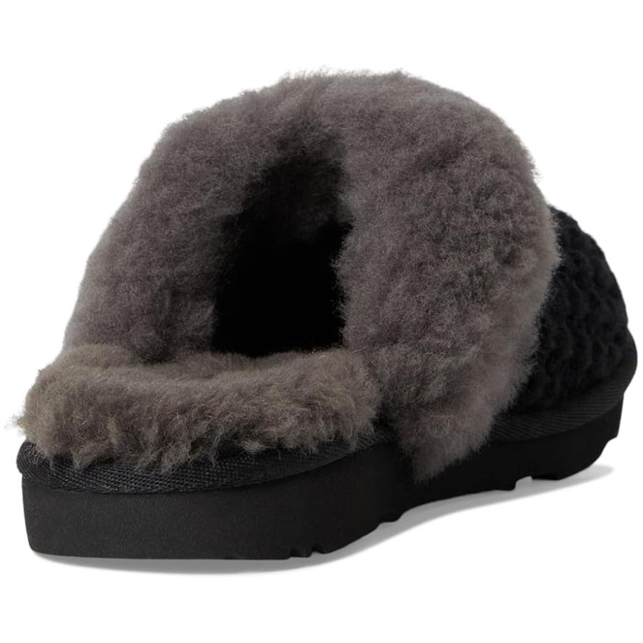 アグオーストラリア UGG Kids Cozy II ニット キッズ・ジュニア Slippers Blackの画像